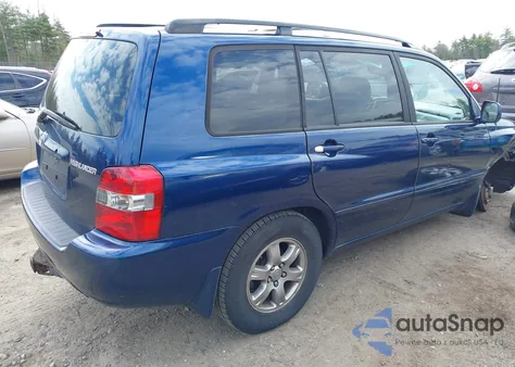 2005 Toyota Highlander V6 from USA, damaged, VIN JTEEP21A150107517